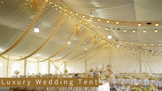 Grande tenda per matrimoni in chiesa per eventi di feste a tendone economico all'aperto in vendita