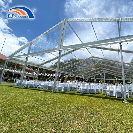 Tenda per feste di grandi dimensioni con tendone per matrimoni con campata libera di 30 m in vendita
